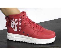 Купить Женские высокие кроссовки Nike SF Air Force 1 Mid красные