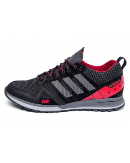 Чоловічі кросівки Adidas чорні з червоним