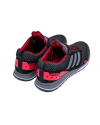 Купить Чоловічі кросівки Adidas чорні з червоним