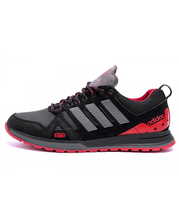 Чоловічі кросівки Adidas чорні з червоним