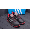 Купить Чоловічі кросівки Adidas чорні з червоним