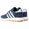 Купить Мужские кроссовки Adidas Iniki Runner темно-синие с белым