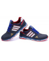 Купить Чоловічі кросівки Adidas сині з білим и красным