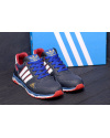 Купить Чоловічі кросівки Adidas сині з білим и красным