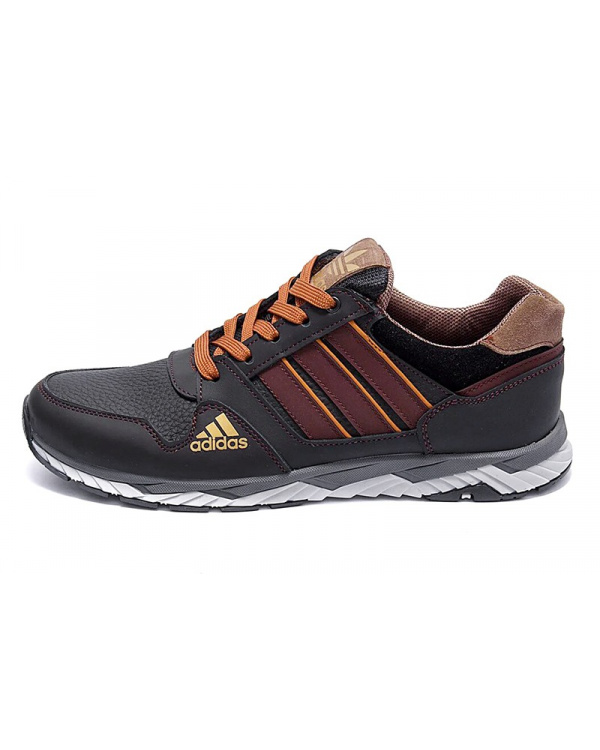 Чоловічі кросівки Adidas темно-коричневі