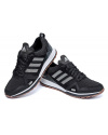 Купить Чоловічі кросівки Adidas чорні з зеленим
