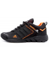 Чоловічі кросівки Adidas Terrex чорні з помаранчевим