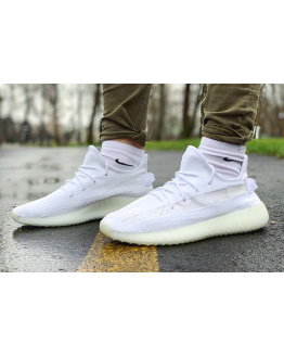 Чоловічі кросівки Adidas Yeezy Boost 350 V2 білі