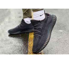 Мужские кроссовки Adidas Yeezy Boost 350 V2 черные