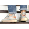 Купить Мужские кроссовки Adidas Yeezy Boost 350 V2 серые с персиковым