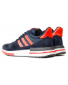 Купить Чоловічі кросівки Adidas ZX 500 RM темно-сині з червоним