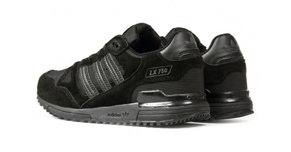 Купить мужские кроссовки Adidas ZX 750 черные