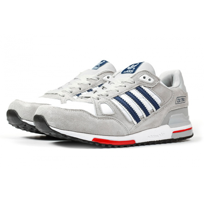 Купить мужские кроссовки Adidas ZX 750 серые
