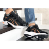 Купить Мужские кроссовки Asics Gel-Kayano черные с белым и оранжевым