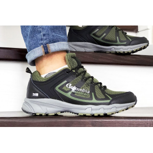 Мужские кроссовки Columbia Montrail зеленые