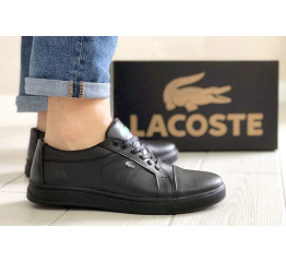 Мужские кроссовки Lacoste черные