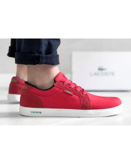 Чоловічі кросівки Lacoste Europe червоні