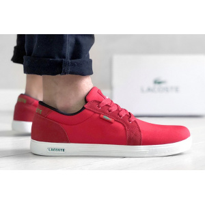 Чоловічі кросівки Lacoste Europe червоні