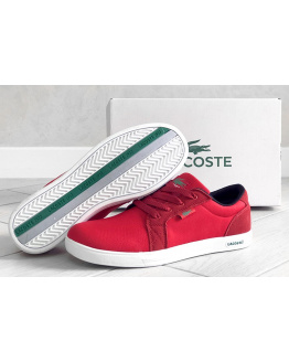 Чоловічі кросівки Lacoste Europe червоні