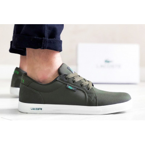 Мужские кроссовки Lacoste Europe зеленые