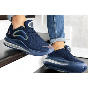 Мужские кроссовки Max темно-синие