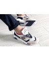 Купить Мужские кроссовки New Balance 1500 бежевые с белым и красным