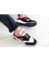Купить Мужские кроссовки New Balance 1500 черные с красным и белым
