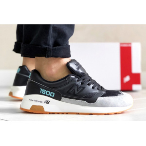 Мужские кроссовки New Balance 1500 серые с черным