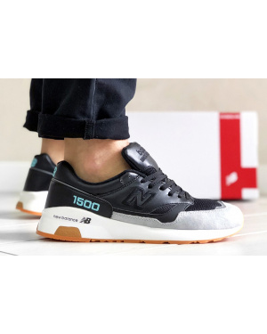 Чоловічі кросівки New Balance 1500 сірі з чорним