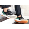 Купить Мужские кроссовки New Balance 1500 серые с зеленым и черным