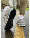 Купить Чоловічі кросівки New Balance 574 бежеві з сірим