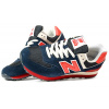 Купить Мужские кроссовки New Balance 574 темно-синие с красным