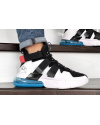 Чоловічі кросівки Nike Air Edge 270 білі з чорним и голубым