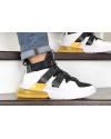 Чоловічі кросівки Nike Air Edge 270 білі з чорним и желтым