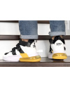 Купить Чоловічі кросівки Nike Air Edge 270 білі з чорним и желтым