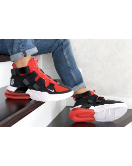 Чоловічі кросівки Nike Air Edge 270 чорні з червоним