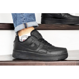 Мужские кроссовки Nike Air Force 1 '07 Lv8 Utility черные