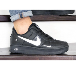 Мужские кроссовки Nike Air Force 1 low utility черные