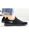 Чоловічі кросівки Nike Air Free Run 3.0 Slip-On чорні з білим