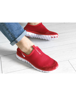 Чоловічі кросівки Nike Air Free Run 3.0 Slip-On червоні