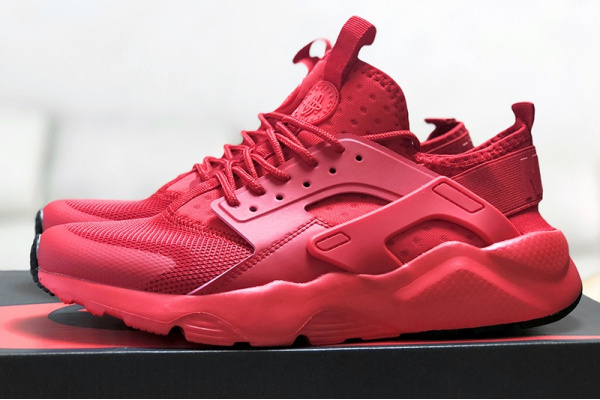 Мужские кроссовки Nike Air Huarache красные