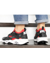 Купить Чоловічі кросівки Nike Air Huarache х Fragment Design чорні з білим и красным