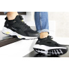 Мужские кроссовки Nike Air Huarache х Fragment Design черные с белым и желтым