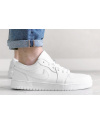 Мужские кроссовки Nike Air Jordan 1 Low белые