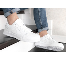 Мужские кроссовки Nike Air Jordan 1 Low белые