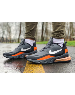 Чоловічі кросівки Nike Air Max 270 React сірі