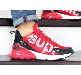 Мужские кроссовки Nike Air Max 270 x Supreme красные