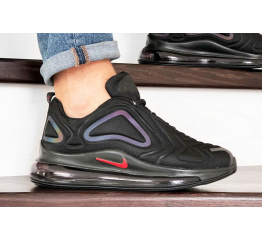 Мужские кроссовки Nike Air Max 720 черные с фиолетовым