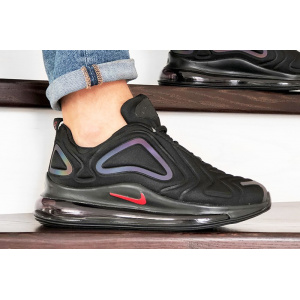 Мужские кроссовки Nike Air Max 720 черные с фиолетовым