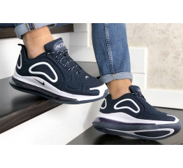 Мужские кроссовки Nike Air Max 720 темно-синие с белым
